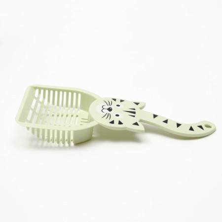 Supply for the toilet "Satisfied Cat", 28 x 12.5 cm, green-3