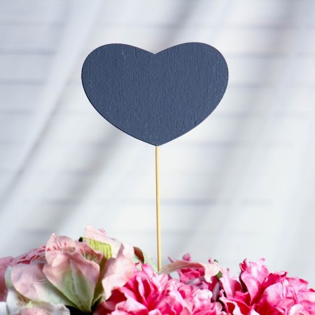 Topper chalk "heart" on a skewer we give beautifully