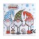 Paper napkins "Color Harmony", 24x24 cm, 50 pcs, with a pattern "Fairytale Dwarves"