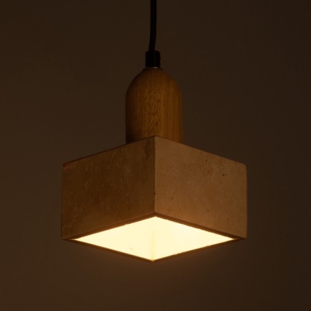 Lamp "Hoover" E27 40w beige 12x12x19-169cm-3