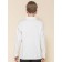 Polo for a boy with a long sleeve Pelican, height 152 cm, milk color
