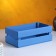 Wooden Kashpo 24.5 × 13.5 × 9 cm "Two Light", two -string, blue giving beautifully