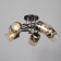 RUZANNA CHUST 5HA27 40W black and gold 60x60x27 cm Bayerlux