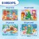 Puzzles 4 in 1 “New Year comes to us”, 24, 35, 54, 60 elements