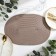 Serving shade "Oval", central kapuchino, 45*30 cm