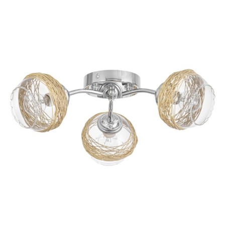 Cellular infinity chandelier 3x40W E14 chrome 40x40x25 cm
