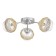 Cellular infinity chandelier 3x40W E14 chrome 40x40x25 cm