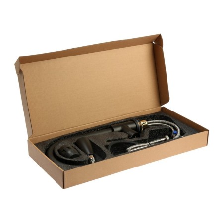 Kitchen mixer Zein Z1299, single -leaf, drawer, brass, black color-11