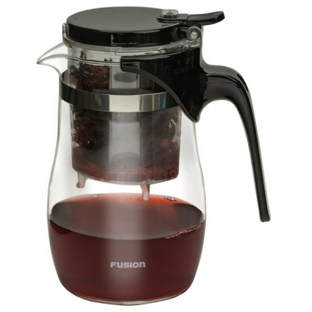 Hot teapot Fusion 02-075-03, heat-resistant borosilicate glass, 750 ml
