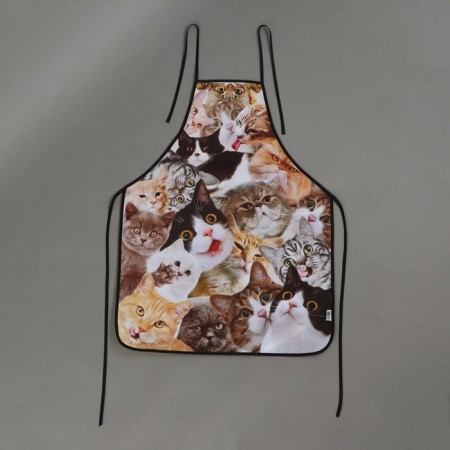 Apron kitchen "cats", full -color-1