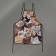 Apron kitchen "cats", full -color