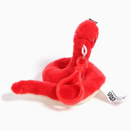 Soft toy "Snake", on a key fob, 6 cm, MIX color-3