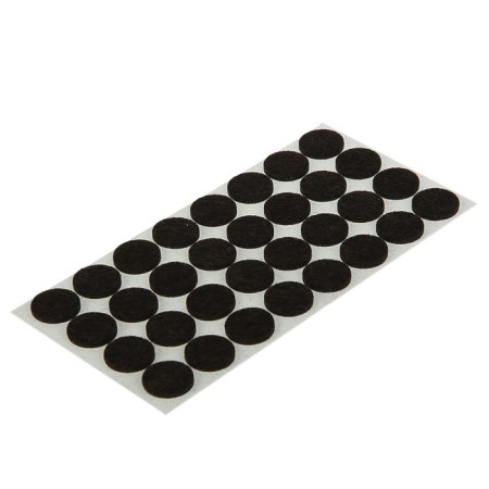 Furniture tundra, d = 19 mm, round, brown, 32 pcs.