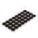 Furniture tundra, d = 19 mm, round, brown, 32 pcs.
