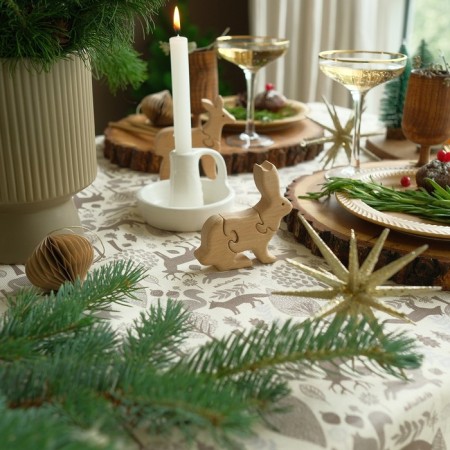 Baby New Year's share Forest Dwellers 149x220 cm, 100% HL, Rogozhka 164 g/m2-3