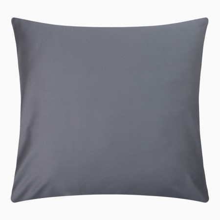 Pillowcase Ethel 70x70 cm, dark gray color, maco-satin, 114g/m2, 100% cotton