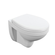 The toilet of the suspended cersanit delfi, the thermoplast with microlift, white