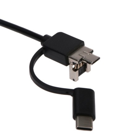 Endoscope CAM-07, 8 mm, 720p, LED backlight, microUSB/type-C/USB, Android/Windows, 5 m-1