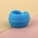 Clamps for coils of threads, silicone, d = 2.8 cm, color colorful color