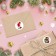 Stickers in the roll "New Year's treats", 500 pcs, 3.8 x 3.8 cm