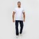T -shirt male, white color/print mix, size l
