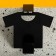 Hanger on the door "shirt" 7x6x5cm, black
