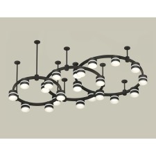 Ambrella Light Acrylic lamp, XR9222220, GX53 LED 12 W, black sand, white matte