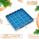 Cookie box, confectionery packaging, "snowman", 21x 21 x 3 cm, new year