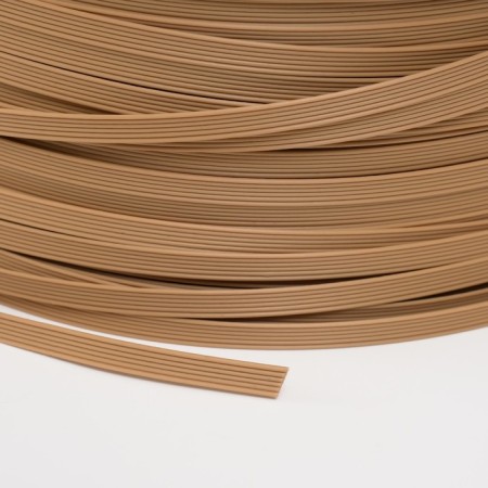 Artificial rattan 6 mm 500 m wave (beige)-3