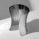 Bracelet "Cuff" cone, silver color