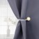Picking for curtains, d = 4 cm, milk color