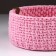 Baby basket, 16 x 7.5 cm, pink, cotton