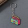Acryl keychain bilateral "tape recorder" 4.1x3x0.2 cm