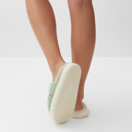 Female slippers, size 36-37, mint color-16