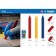 Sensor crayons of bison professional 06330-5, wax, yellow, 6 pcs.