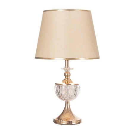 Table lamp "Ronica" 1x40W E27+backlight, gold 28x28x50cm-5