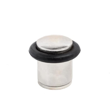 The door limiter "Standard" 588A-2 CP, chromium color, cylinder