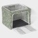 COVFR for storing things LEAVES, 50 × 40 × 33 cm, 66 liters, green color