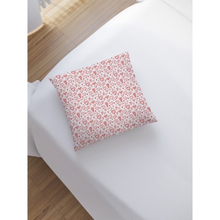 Decorative pillowcase "different hearts", on lightning, size 45x45 cm-1