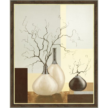 Reproduction of the picture "Brown style. No. 2 ”, 40x50, frame (45-1311)