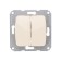 2-clat circuit breaker Kranz hidden installation, 10a, beige KR-78-0232