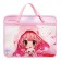 Folder with A4 handles, 330 x 260 x 120 mm, plastic, pens-textiles, colorio "anime"