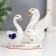 Souvenir Ceramics "Two Swan - Great Love" 7.5x7x4.5 cm