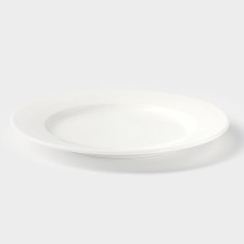 Porcelain dining porcelain Wilmax Stella Pro, D = 25.5 cm, white color