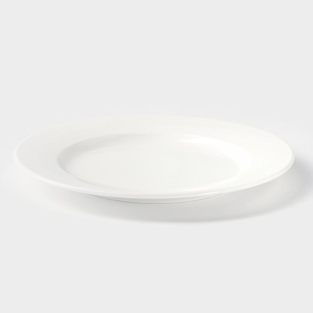 Porcelain dining porcelain Wilmax Stella Pro, D = 25.5 cm, white color