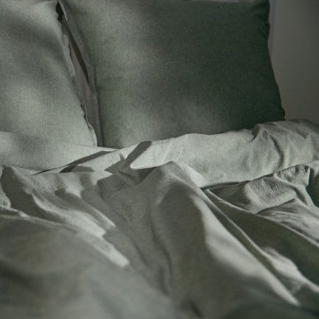 Summer Sl Home "Denim" 150*220 cm, central olive, 100% greedy cotton-1