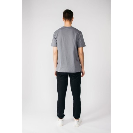 Male T -shirt, size 54, gray color-1