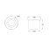 Introduced lamp Outdoor O037-L3W3K, 3W, 6.2x6.2x6.2 cm, LED, 120LM, 3000K, white color