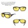 Glasses for the driver, set: antiphars, polarization and sunscreen antibort