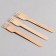 Wooden forks, 14 cm, 12 pcs